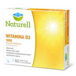 Naturell Witamina D3 1000 60 tabletek do ssania