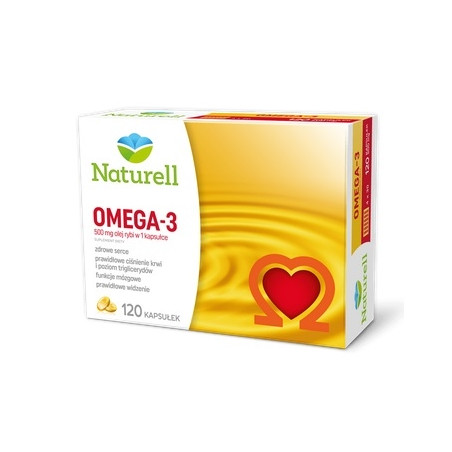 Naturell Omega-3 500 mg x 120 kaps.