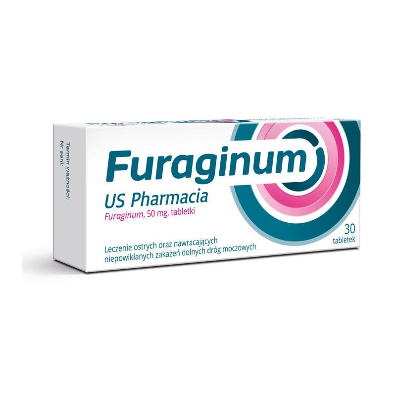 Furaginum US Pharmacia 50 mg x 30 tabletek