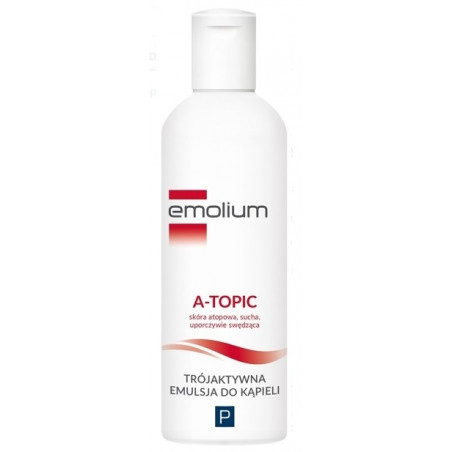 EMOLIUM A-Topic Trójaktywna emulsja do kąpieli 200 ml