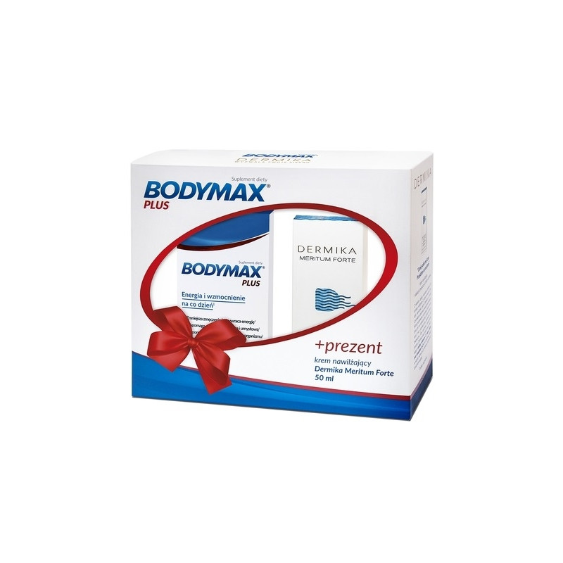 Bodymax Plus 200 tabl. + Dermika Krem nawilżający 50 ml