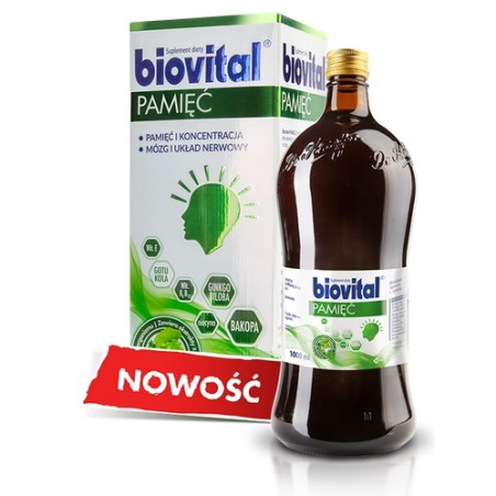 Biovital Pamięć Suplement diety, 1000 ml