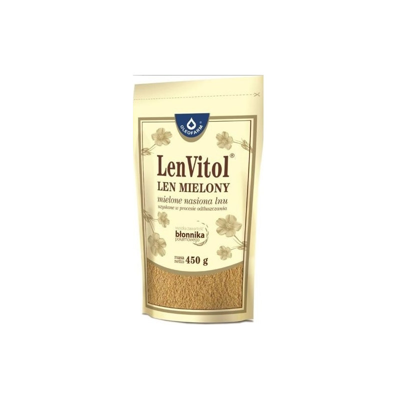 Len mielony, LenVitol Oleofarm 450 g