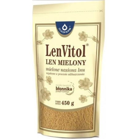 Len mielony, LenVitol Oleofarm 450 g