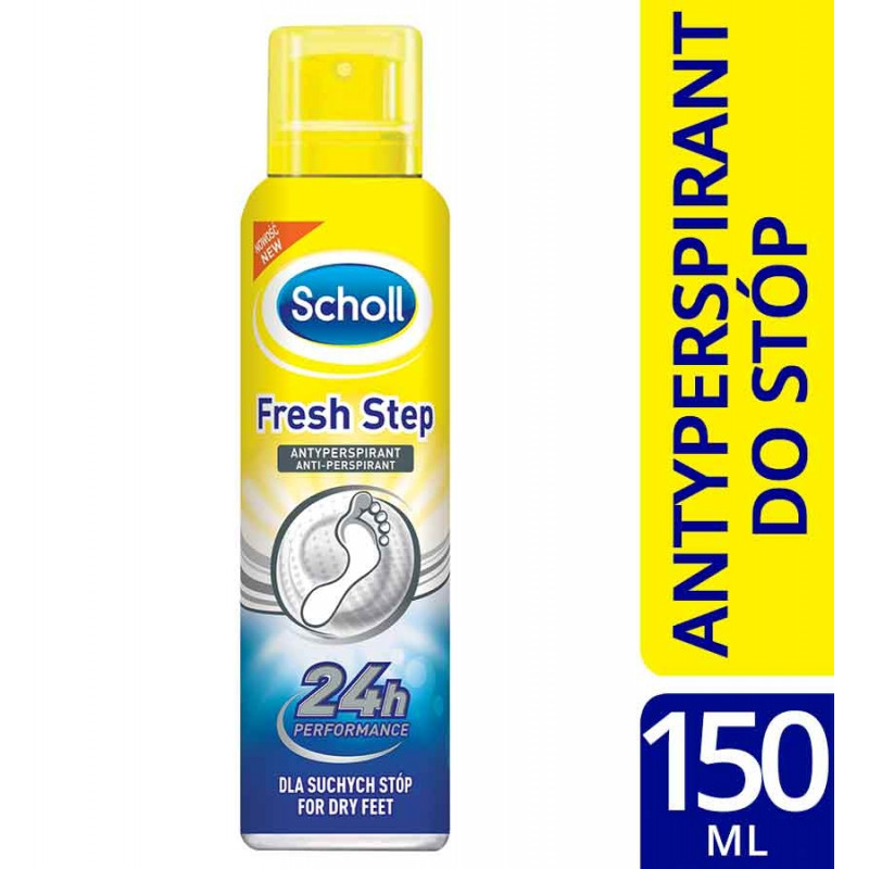 Scholl Fresh Step ANTYPERPIRANT DO SUCHYCH STÓP 150 ml