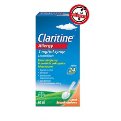 Claritine Allergy, (1 mg/ml), syrop, 60 ml