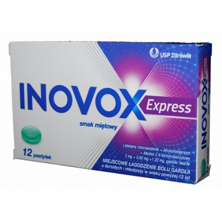 Inovox Express mięta x 12 past.