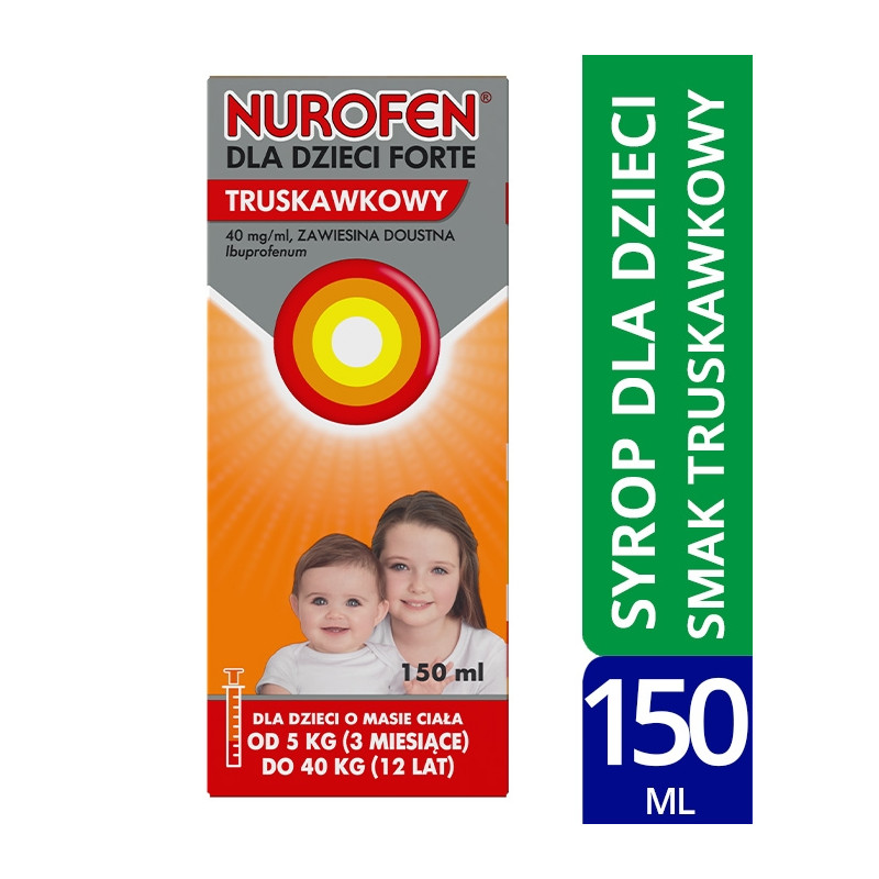 Nurofen  dla dzieci Forte 150 ml truskawka