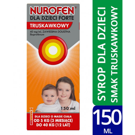 Nurofen  dla dzieci Forte 150 ml truskawka