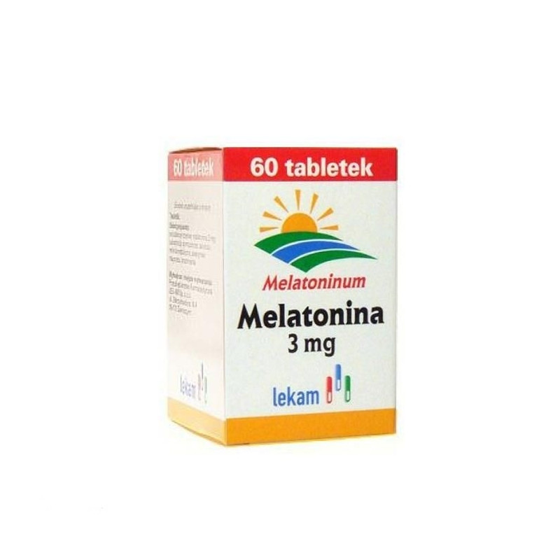Melatonina 3mg x 60  31.03.2019 r.