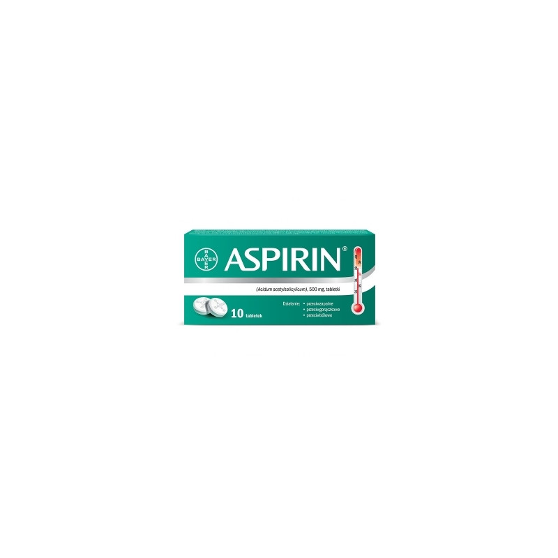 Aspirin 500  10 tabletek