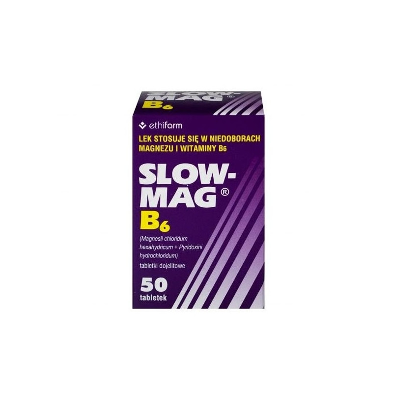 Slow-Mag B6  50 tabletek