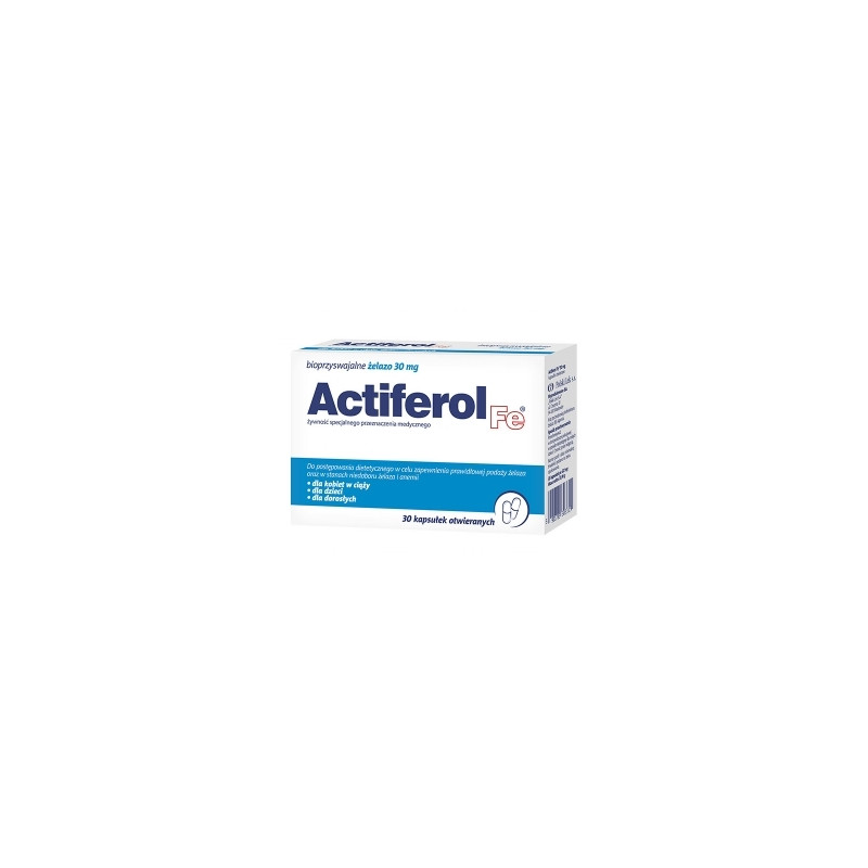 ActiFerol Fe 30 mg 30 kapsułek