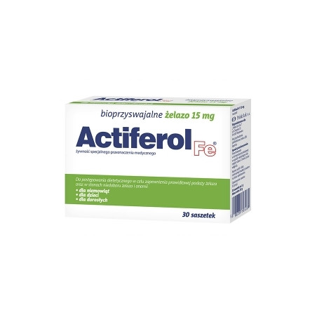 ActiFerol Fe 15 mg 30 saszetek