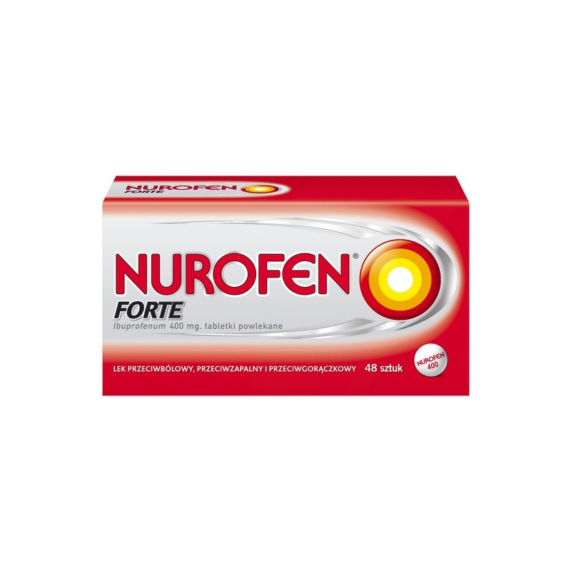 Nurofen Forte 400 mg x 48 tabletek powlekanych