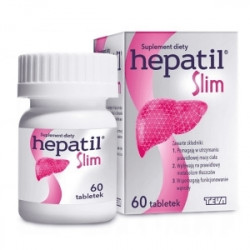Hepatil Slim 600mg 60 tabletek