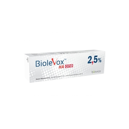 Biolevox HA One 2,5% żel 1 ampułko-strzykawka 4,8ml
