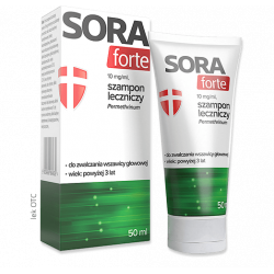 SORA Forte 10mg/ml szampon leczniczy przeciw wszawicy 50ml