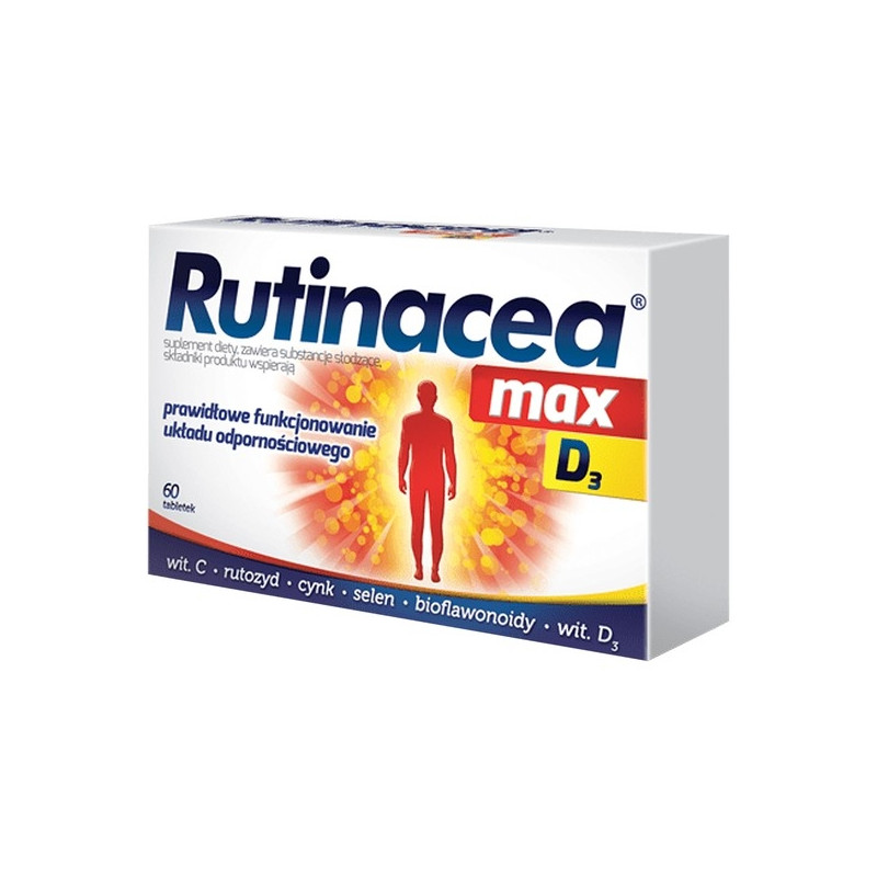 Rutinacea Max D3 60 tabletek