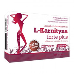 Olimp L-karnityna Forte Plus o smaku wiśniowym 80 tabletek