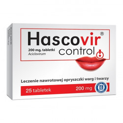 Hascovir Control 200mg 25 tabletek