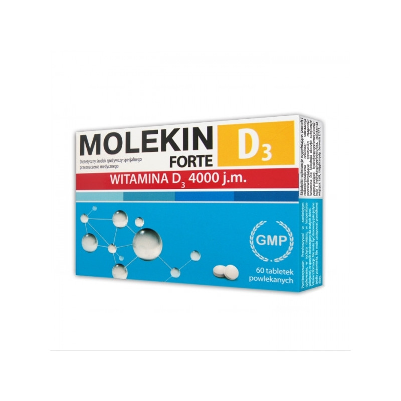 Molekin D3 Forte 60 tabletek