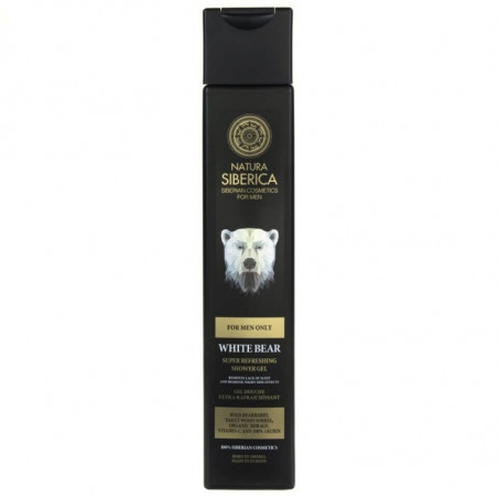 Natura Siberica Men White Bear Orzeźwiający żel pod prysznic dla mężczyzn 250ml