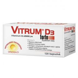 Vitrum D3 Forte 2000 j.m. 120 kapsułek