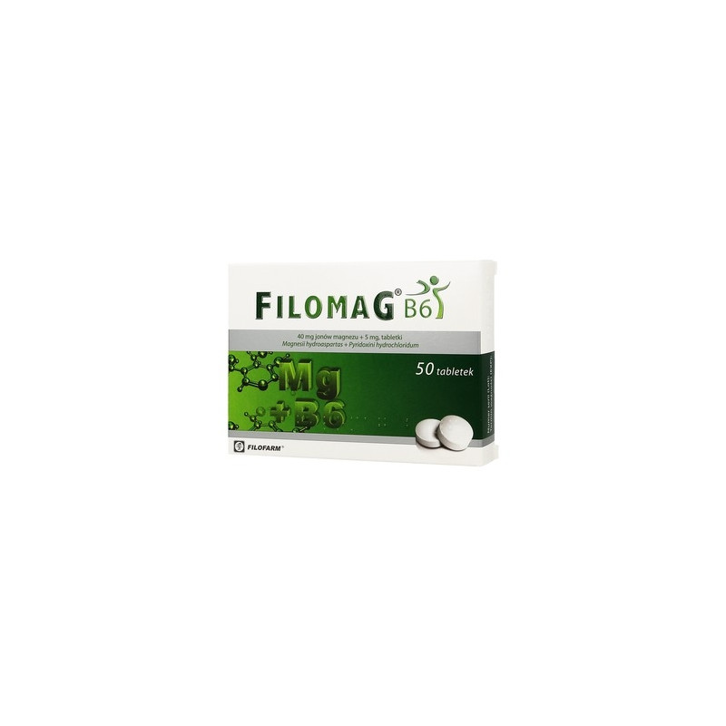 Filomag B6 50 tabletek 29.02.2020 r.