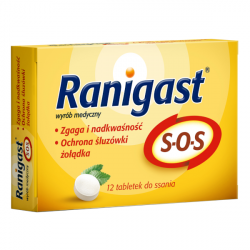 Ranigast SOS 12 tabletek