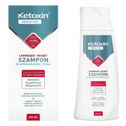 Ketonix Sensitivo Szampon do włosów łagodząco-kojący 200ml