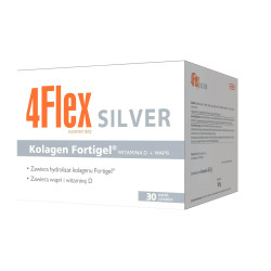 4 Flex Silver Kolagen na stawy z wapniem i witaminą D 30 saszetek