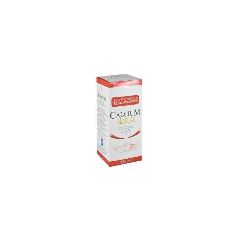 CALCIUM Syrop o smaku truskawkowym 150 ml 30.04.2020 r.