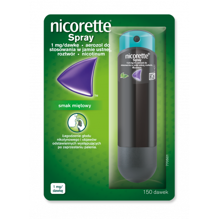 Nicorette Spray 1mg/dawkę Aerozol do ust 150 dawek