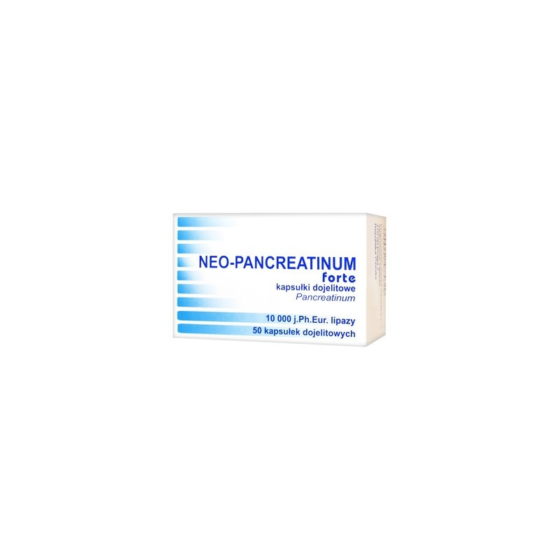 Neo-Pancreatinum Forte 50 kapsułek