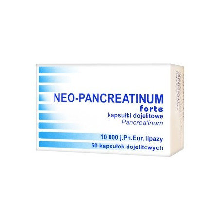 Neo-Pancreatinum Forte 50 kapsułek