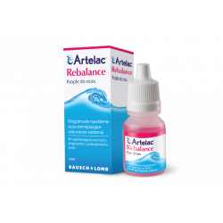 Artelac Rebalance preparat nawilżający oczy oraz soczewki 10ml