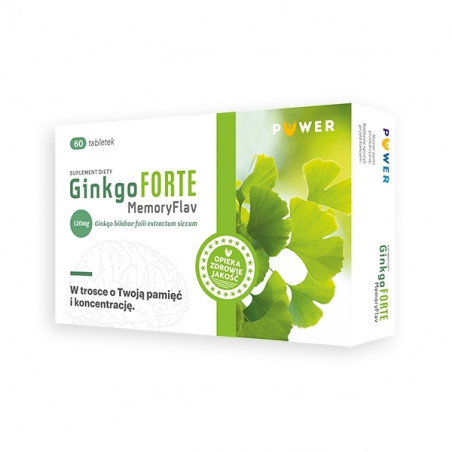 GinkgoForte Memory Flav 60 tabletek