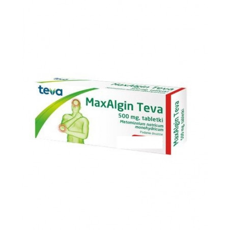 MaxAlgin Teva 500mg 10 tabletek