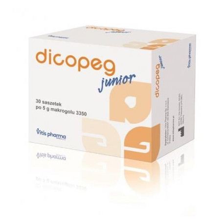 Dicopeg Junior w saszetkach - proszek 5g x 30 szt.