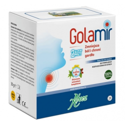 Golamir 2ACT Ból gardła 20 tabletek