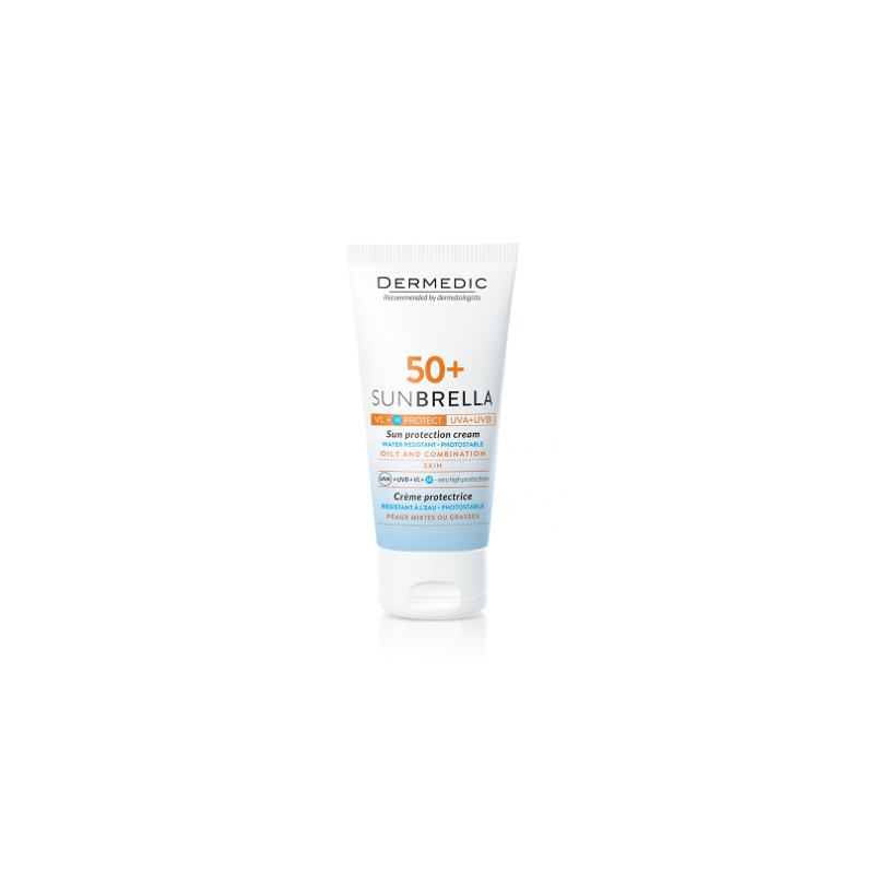 Dermedic Sunbrella krem ochronny SPF 50+ skóra tłusta i mieszana 50ml