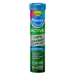 Plusssz Active 100% Energy Complex 20 tabletek musujących