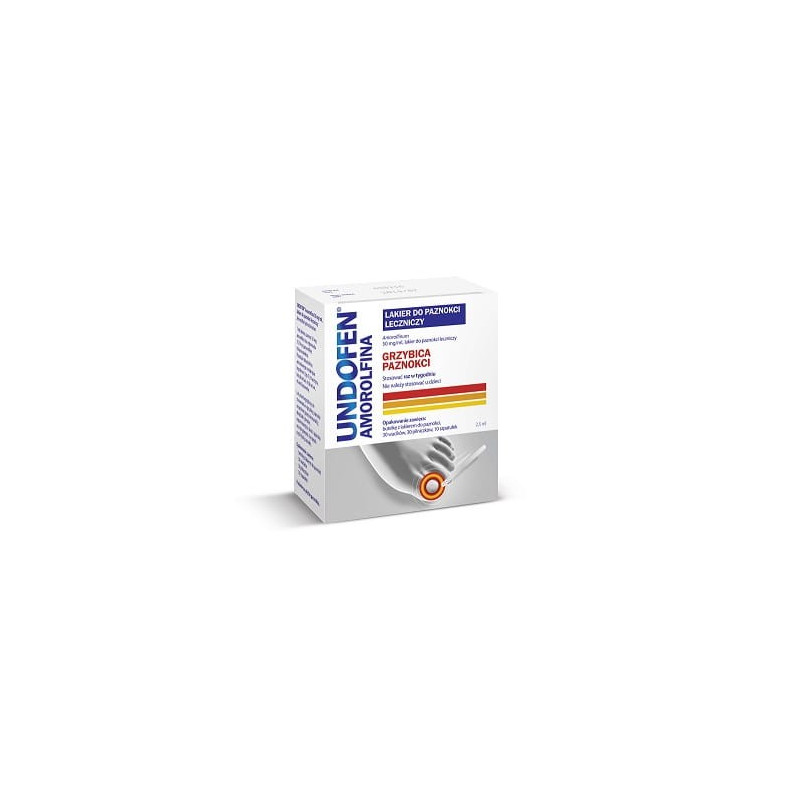 Undofen Amorolfina 50 mg/ml Lakier do paznokci leczniczy 2,5ml