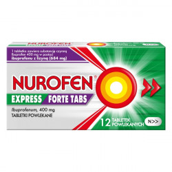 Nurofen Express Forte 400mg 12 tabletek