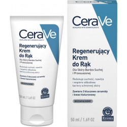 CeraVe Regenerujący Krem do Rąk z ceramidami do skóry suchej i bardzo suchej 50ml