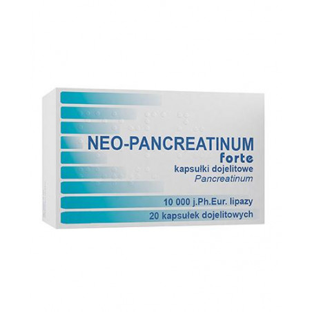 Neo-Pancreatinum Forte 20 kapsułek