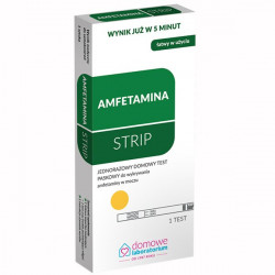 Amfetamina Strip Test narkotykowy do wykrywania amfetaminy w moczu 1 sztuka