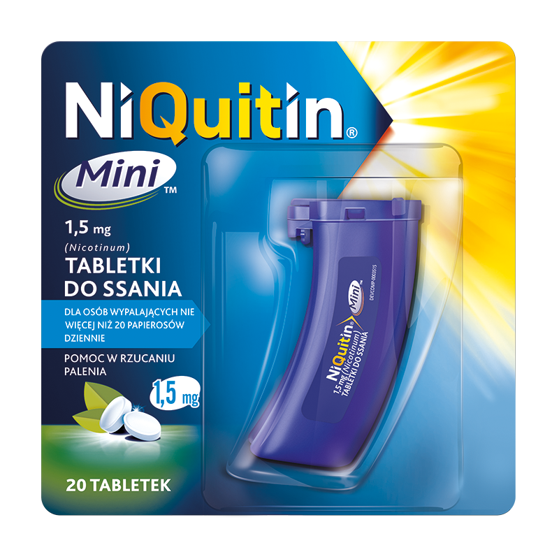 NiQuitin Mini  1,5mg 20tabl.