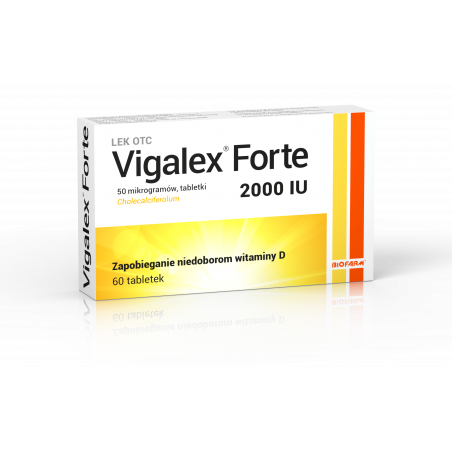 Vigalex Forte 2000 IU 60 tabletek
